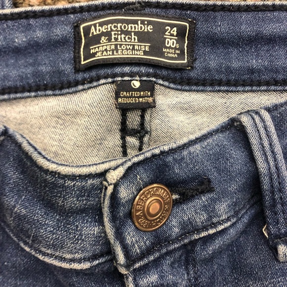 Abercrombie & Fitch Harper low rise jean leggings - Picture 3 of 7